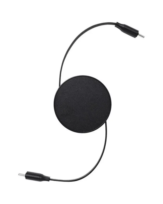 Otto On The Go USB-C câble rétractable noir