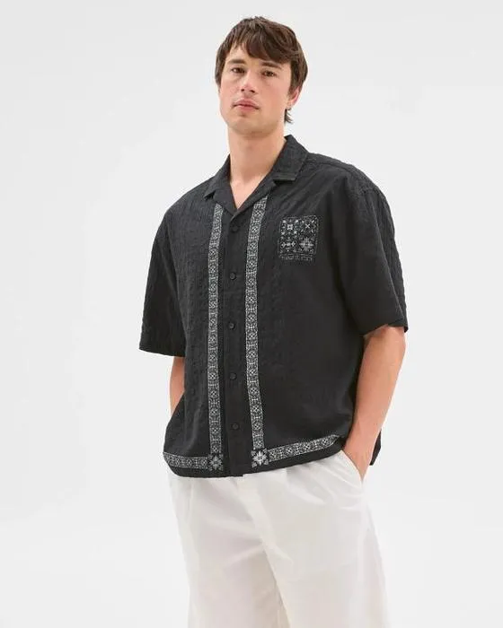 Chemise à manches courtes riche en coton australien - Commons