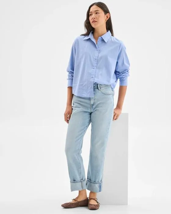 Cible Denim Jambe droite 90's Tourner Jeans Denim
