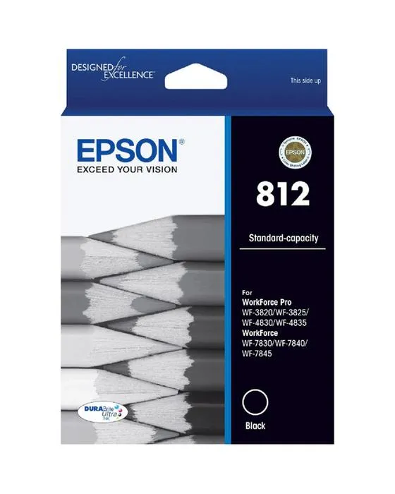 Epson 812 DURABrite Cartouche d'encre ultra noire