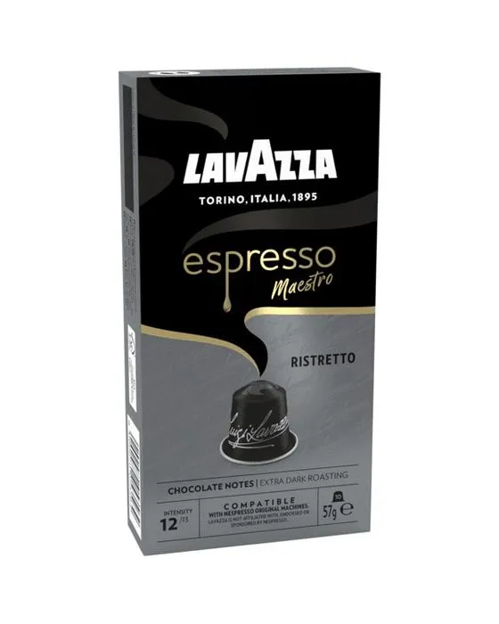Lavazza Nespresso Capsule de café compatible Ristretto 10 Pack