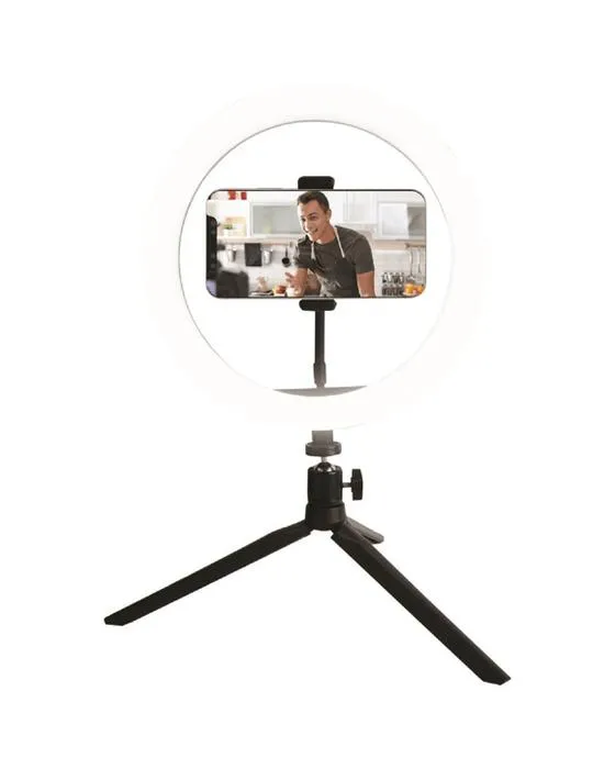 Vivitar Streaming Essentials Deluxe Pack 10 avec lumière de bague