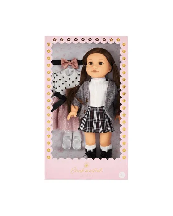 45cm Enchanted Dreams Doll et Fashion Playset - Gris