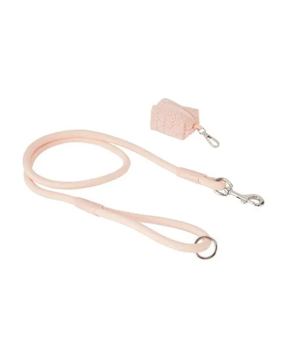 Porte-bags de nettoyage et de plomb en tricot rose