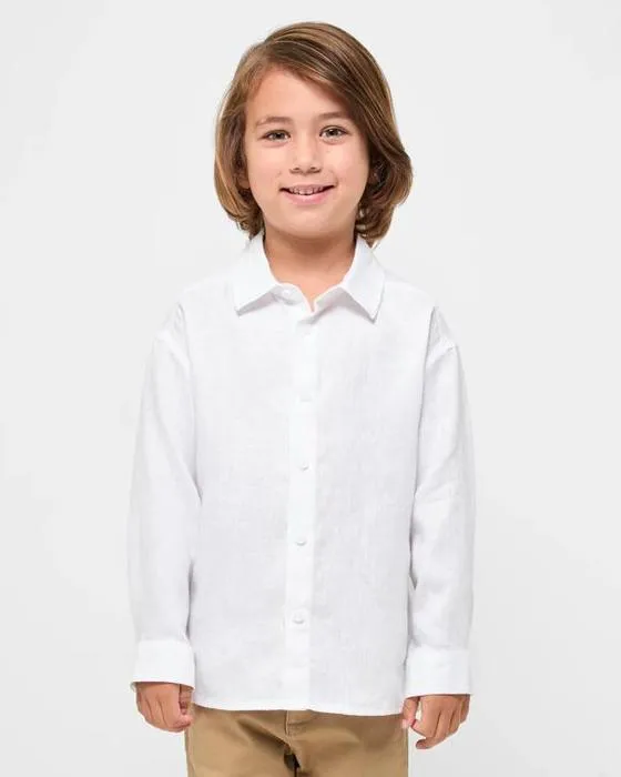 Chemise européenne en lin cible