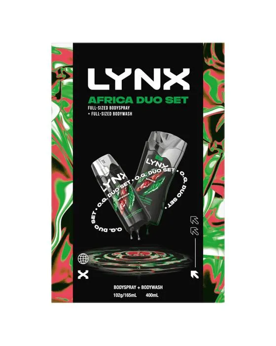 Ensemble cadeau LYNX Africa Duo
