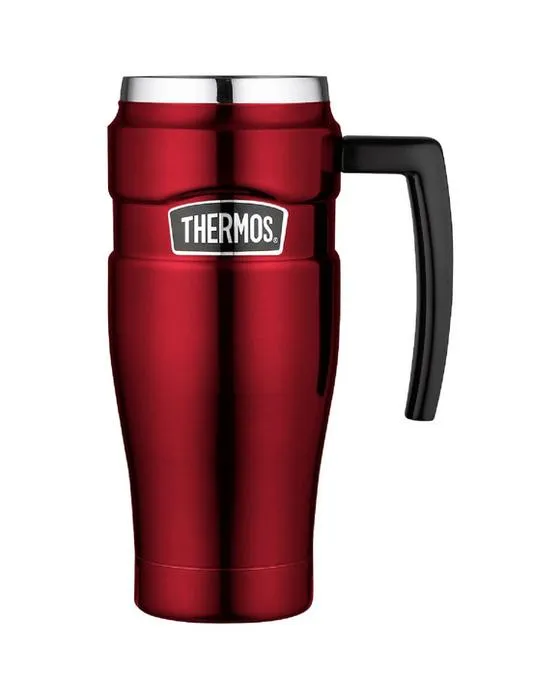Thermos à vide Isolé Mug Voyage 470mL Rouge
