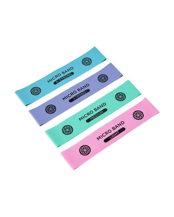 4 bandes micro-étirées