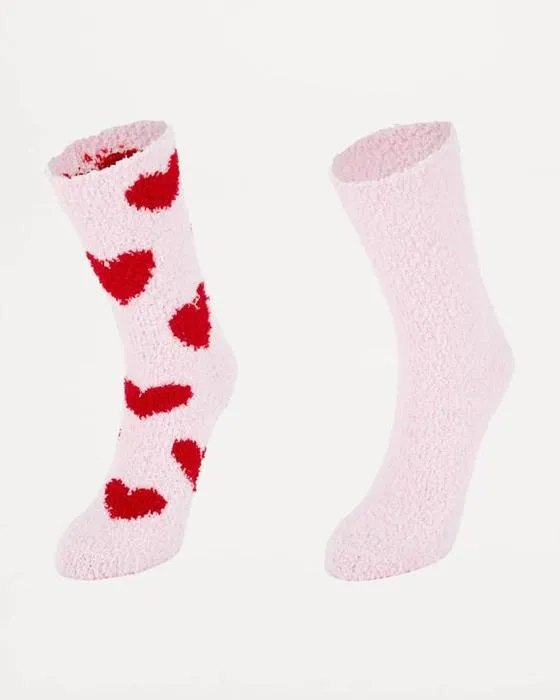 Chaussettes maison en peluche 2 Pack