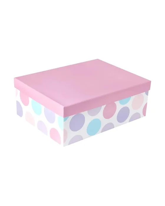 Boîte cadeau Pastel Spot - Grand