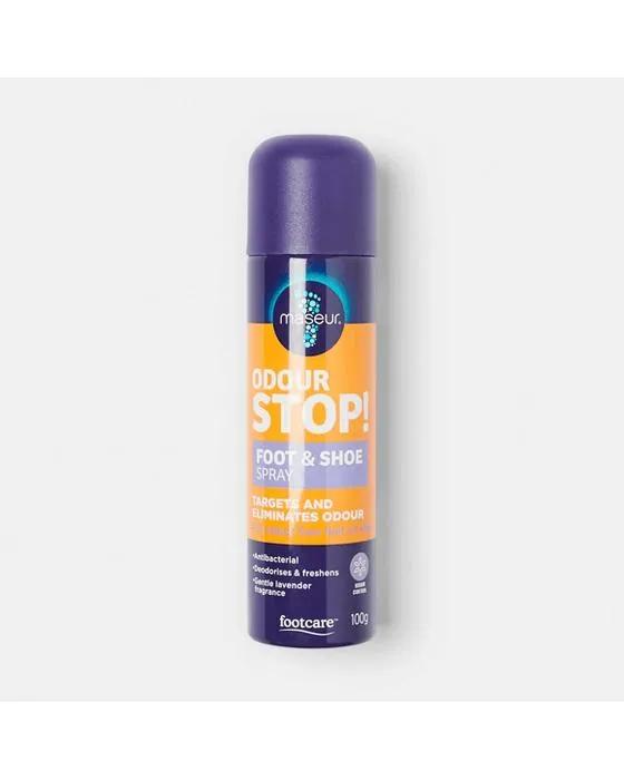 Spray de pied et de chaussures pour l'arrêt de la chaussure