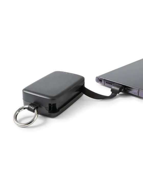 Banque de clés 5000mAh - Noir