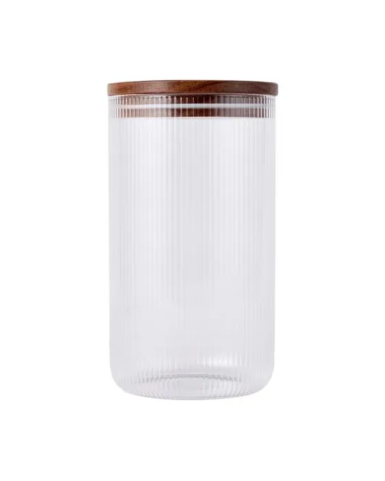 Grande boîte en verre linéaire