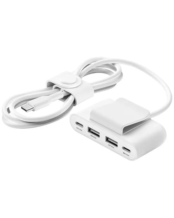 Belkin BoostCharge 4 ports USB Power Extender Blanc