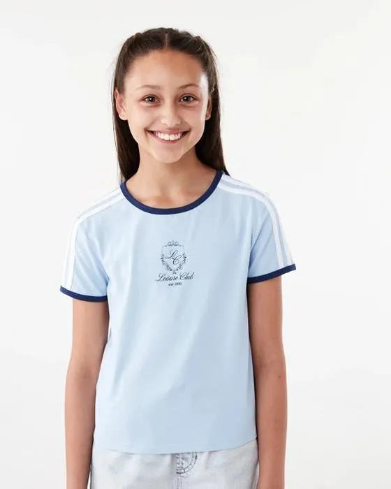 T-shirt Ringer manches courtes