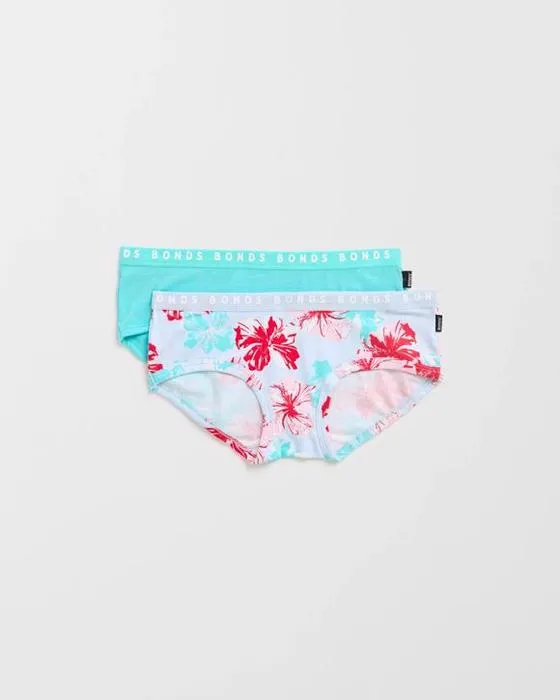 Bonds 2 Pack Hipster Boyleg Slips