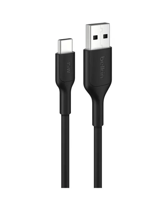 Belkin BoostCharge USB-A à USB-C Câble 3m noir