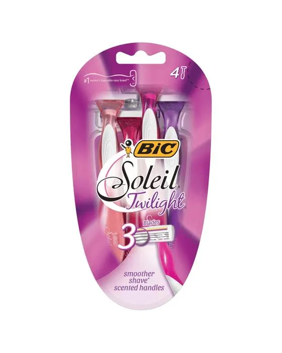BIC Soleil Twilight - 4 packs - Rose