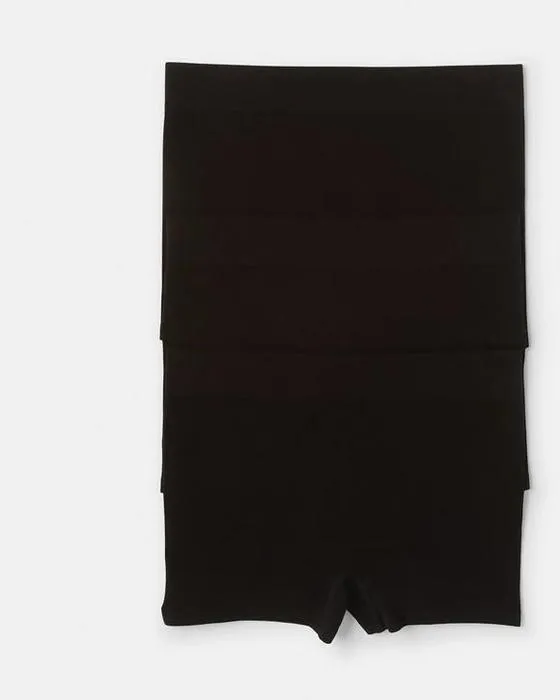 3 Pack Slips Boyleg en coton sans couture
