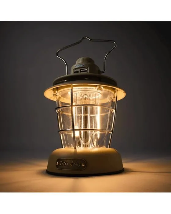 Lampe de camping rétro USB