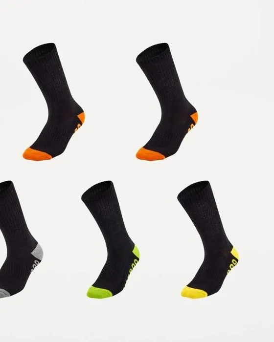 5 Chaussettes de travail en paquets