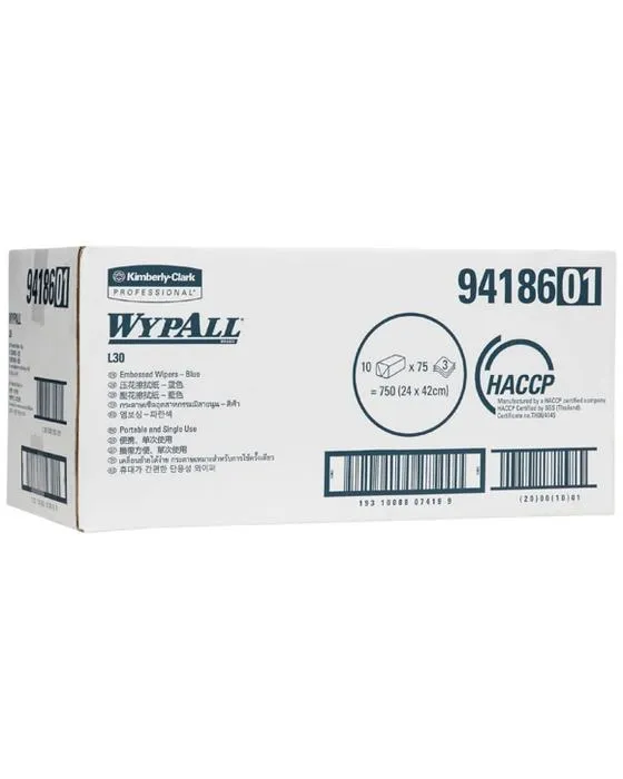 WypAll époustouflantes simple feuille 750 Pack