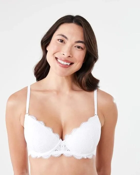 T-shirt de Broderie coordonné Bra