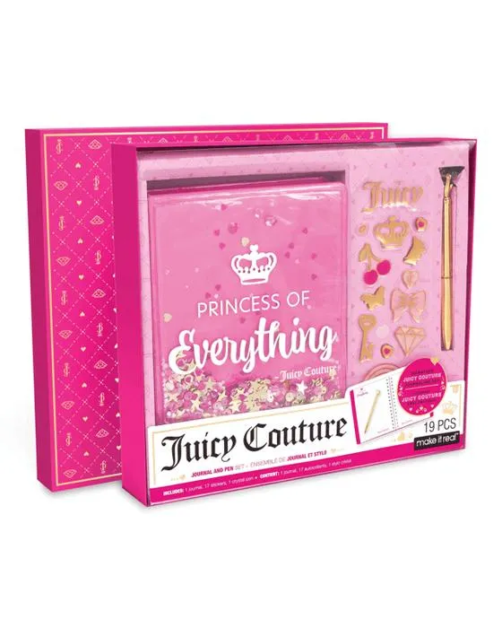 19 pièces Réalisez-le : Juicy Couture Ensemble de Journaling Signature Princesse de Tout