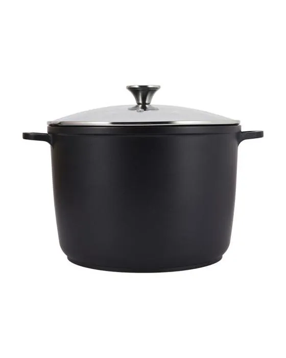 10L Pot en aluminium noir en fonte