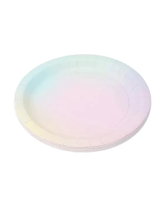 16 Pack de pastel Ombre plaques de papier