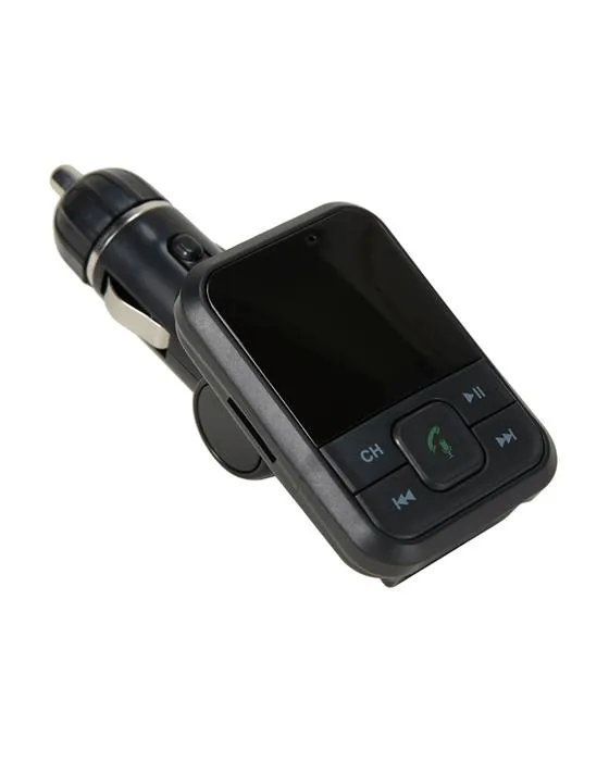 Transmetteur de Voiture FM Bluetooth - Anko - Noir