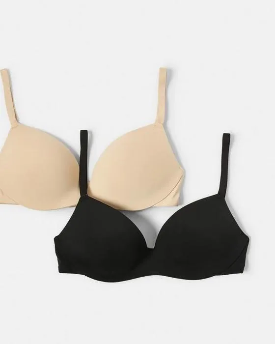 2 Pack sans fil soutien-gorge de levage