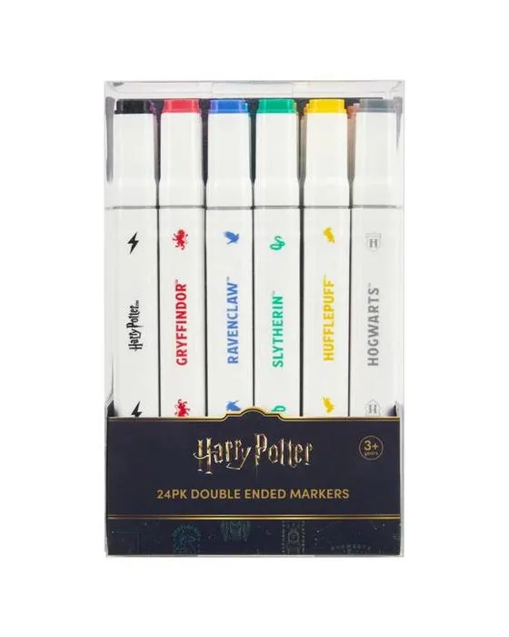24 Pack Harry Potter marqueurs à double extrémité