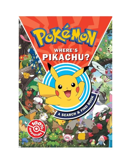 Pokemon: Où est Pikachu? Recherche et recherche de livre