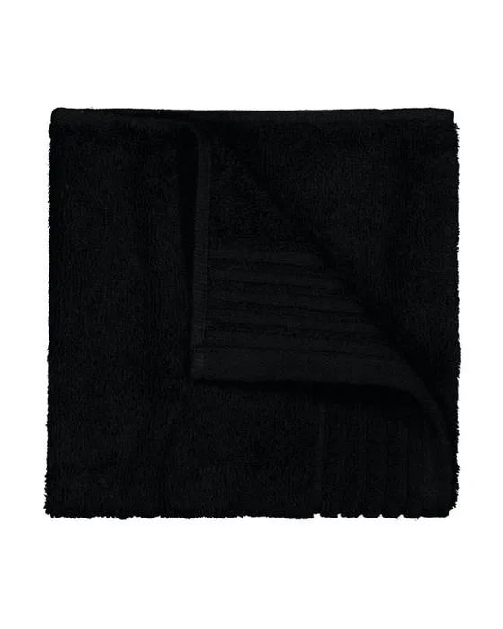 Serviette en coton Edan - Noir