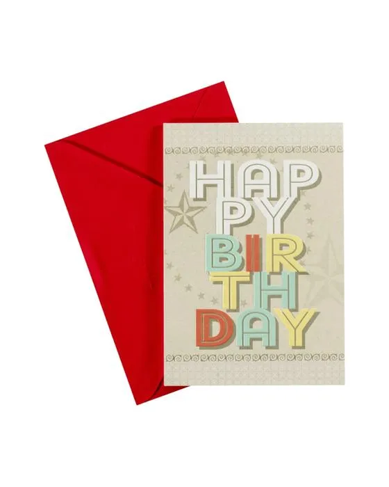 Carte d'anniversaire