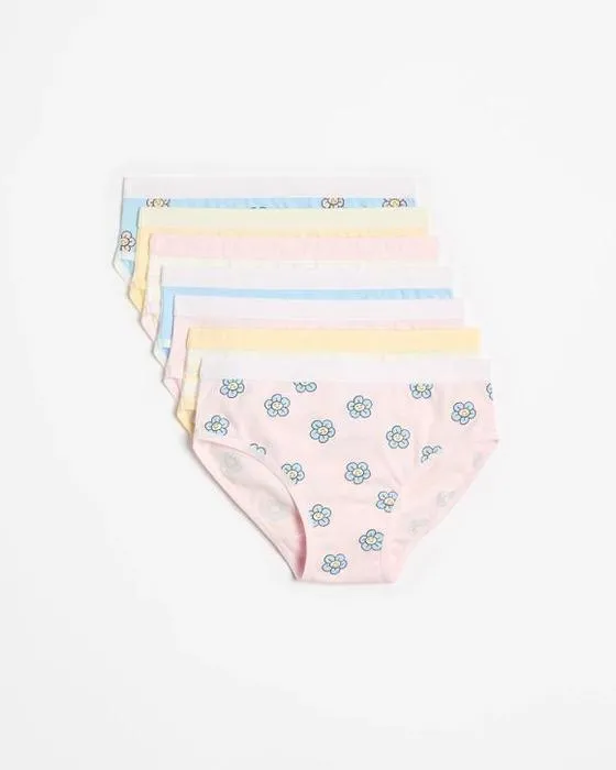 Slips sous-vêtements pour les jeunes filles en coton australien 7 Pack - Maxx