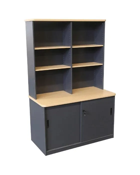 Toro 1200mm Porte coulissante Credenza avec des bureaux, tables et postes de travail Hutch