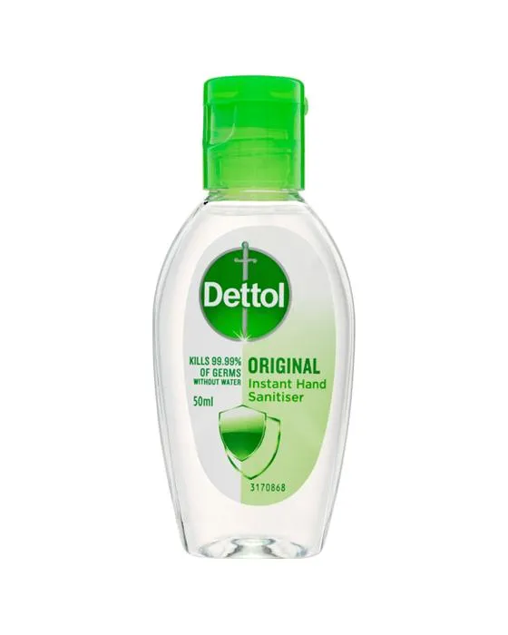Dettol original instantané d'assainissement des mains liquides 50ml
