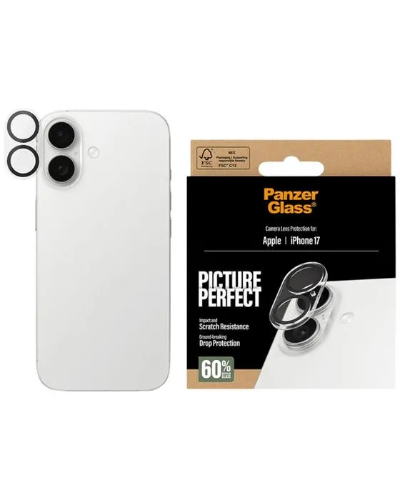 PanzerGlass ImageProtecteur de verres parfait iPhone 17