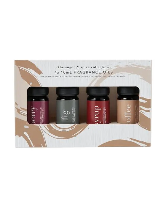 4 Pack L'huile de parfum de la collection de sucre et d'épices