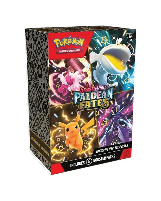 Jeu de cartes de trading Pokemon: Scarlet & Violet Paldean Fates