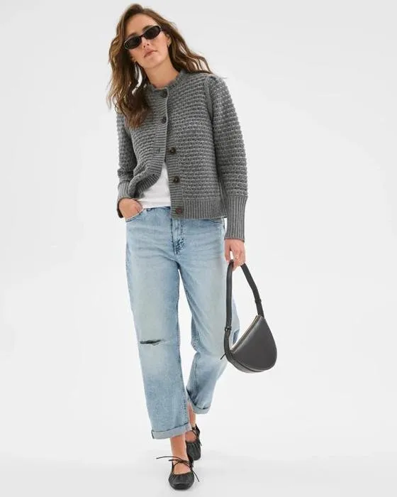 Cible Denim Mid Rise Courtney Petite amie Jeans