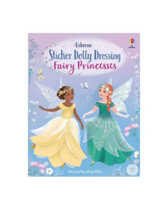 Sticker usborne Dolly Dressing Fairy Princesses de Fiona Watt - Livre