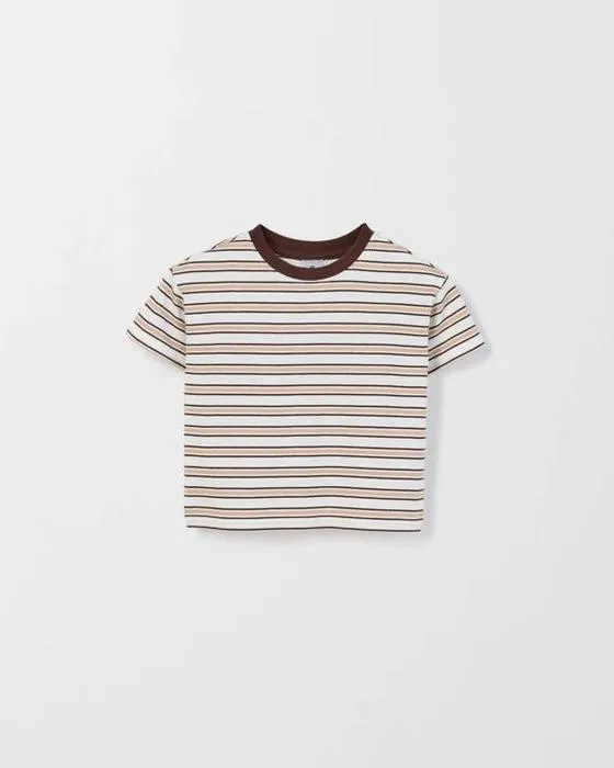 T-shirt d'impression bébé biologique surdimensionné
