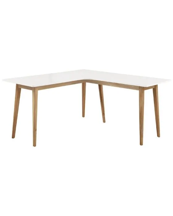 Bureaux, tables et postes de travail en bois massif de Copenhague 1500 x 1500 mm