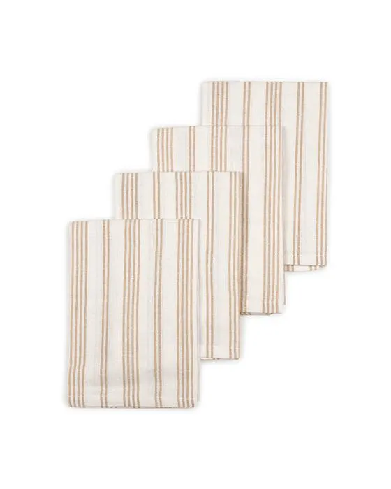 4 Nappes à rayures de sable