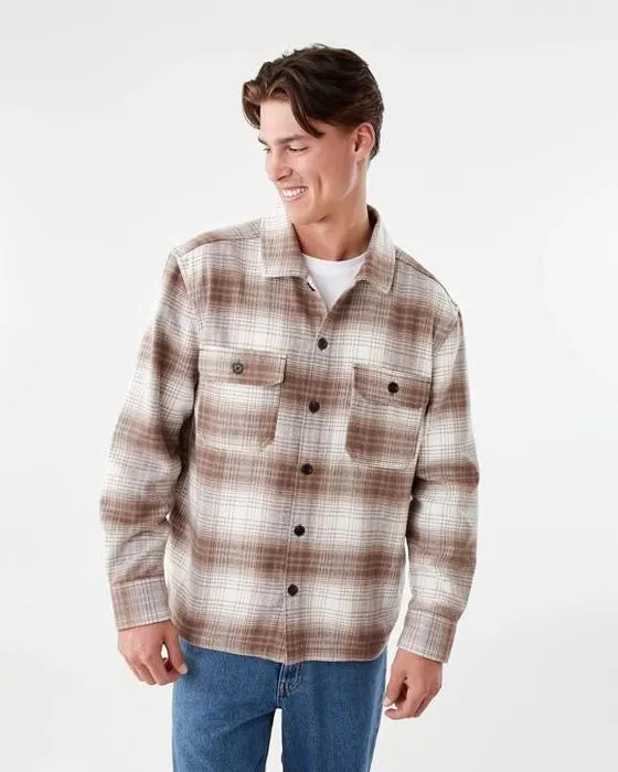 Manches longues Vérifiez le sur-shirt