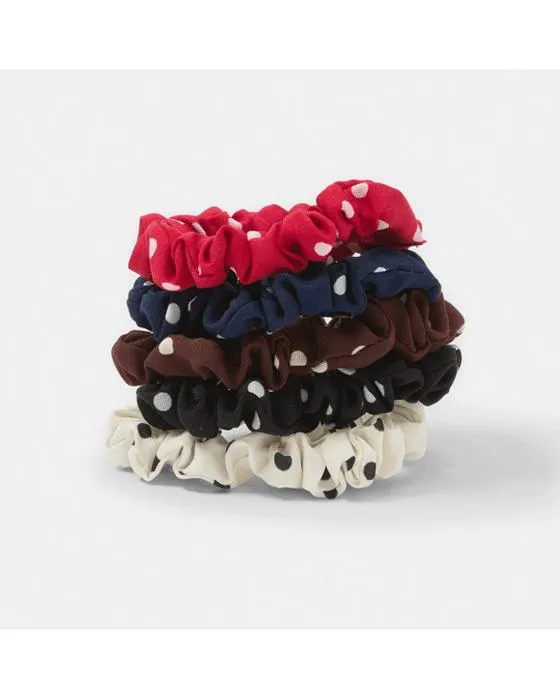 5 Pack Polka Dot Mini ecrans de cheveux