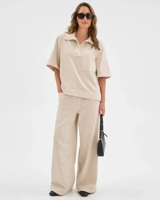 Cible Polo Denim AirLoom manches courtes Polo Denim
